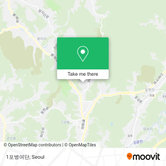 1포병여단 map