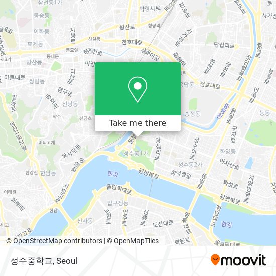 성수중학교 map