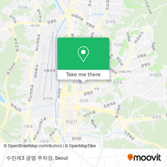 수진제3 공영 주차장 map