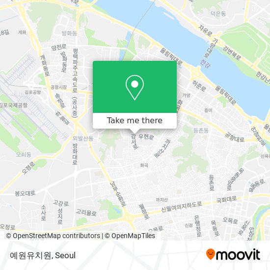 예원유치원 map