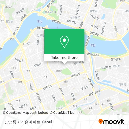 삼성롯데캐슬아파트 map