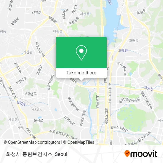 화성시 동탄보건지소 map