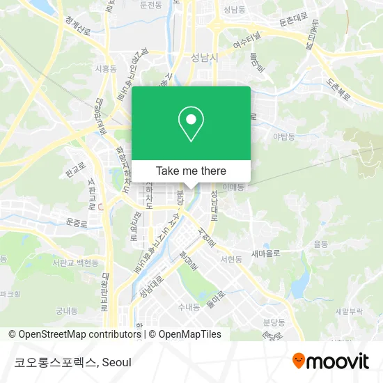 코오롱스포렉스 map