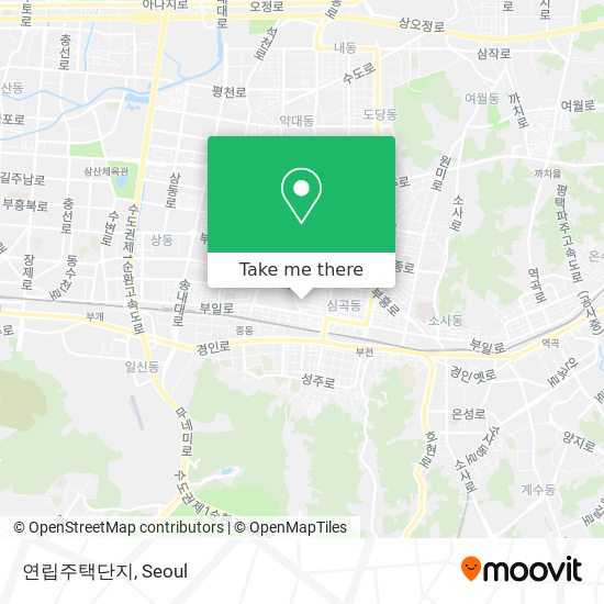 연립주택단지 map