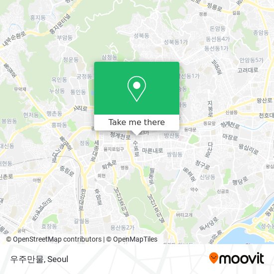 우주만물 map