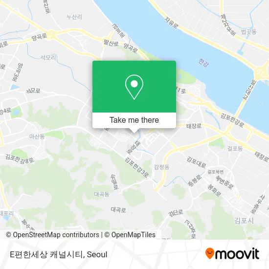 E편한세상 캐널시티 map