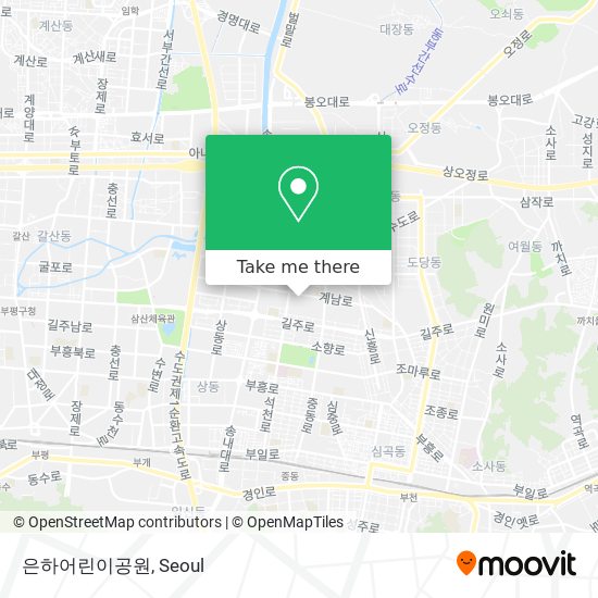 은하어린이공원 map