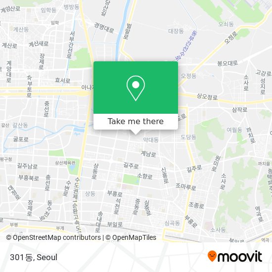 301동 map