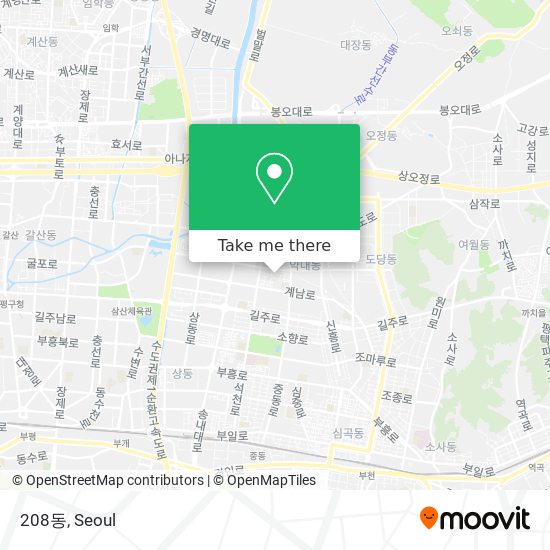 208동 map