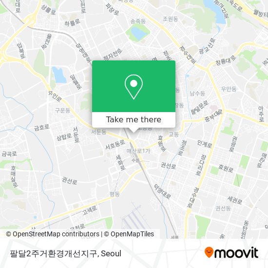 팔달2주거환경개선지구 map