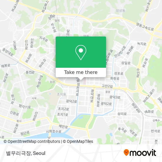 별무리극장 map