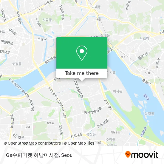 Gs수퍼마켓 하남미사점 map