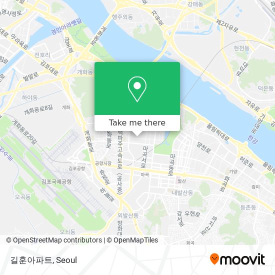 길훈아파트 map