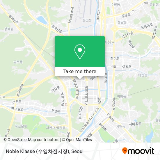 Noble Klasse (수입차전시장) map