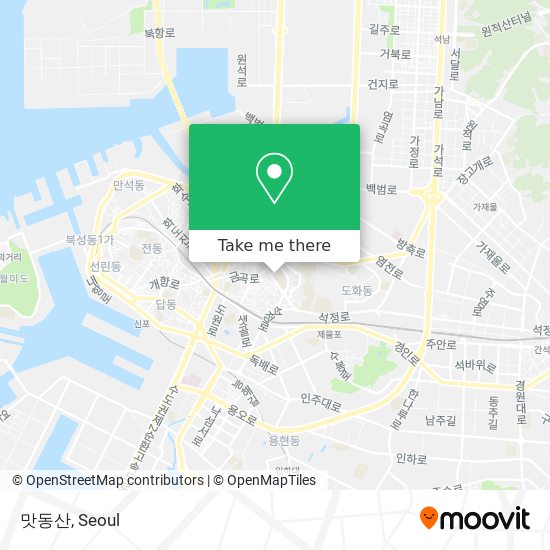 맛동산 map