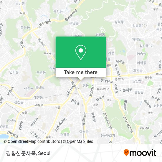 경향신문사옥 map