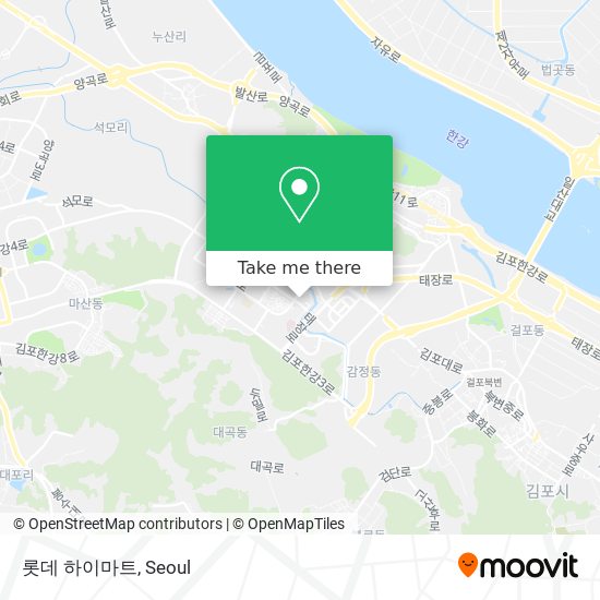 롯데 하이마트 map