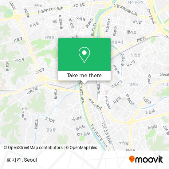 호치킨 map