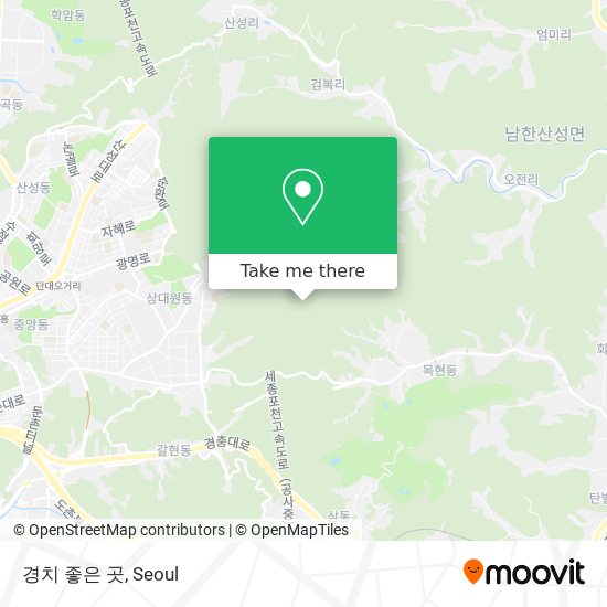 경치 좋은 곳 map