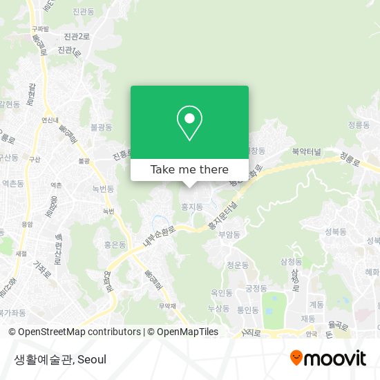 생활예술관 map