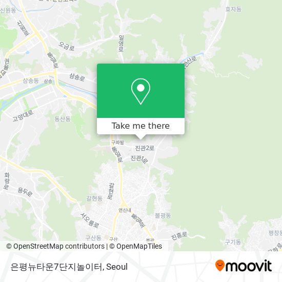 은평뉴타운7단지놀이터 map