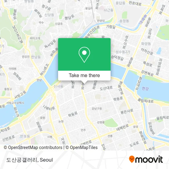 도산공갤러리 map