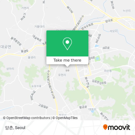 양촌 map