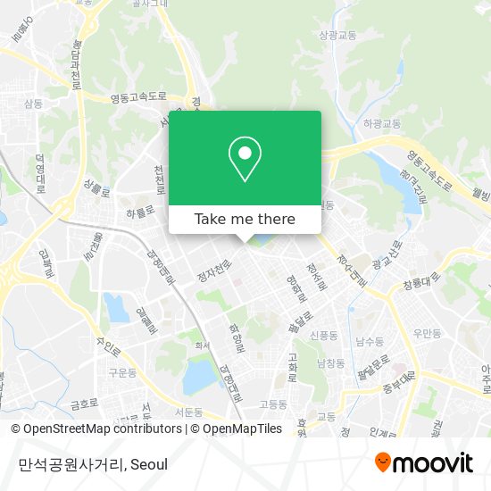 만석공원사거리 map
