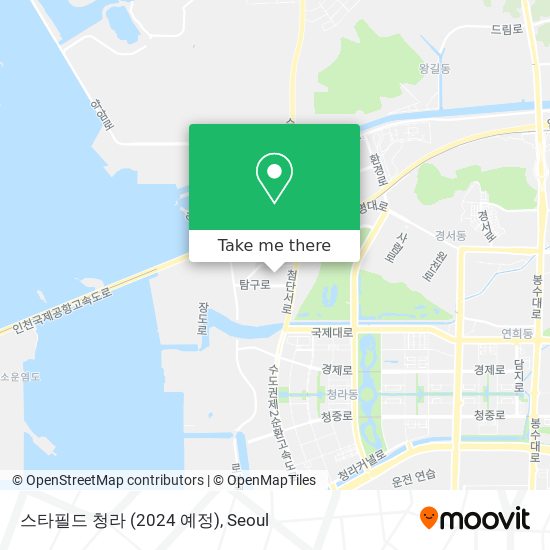 스타필드 청라 (2024 예정) map