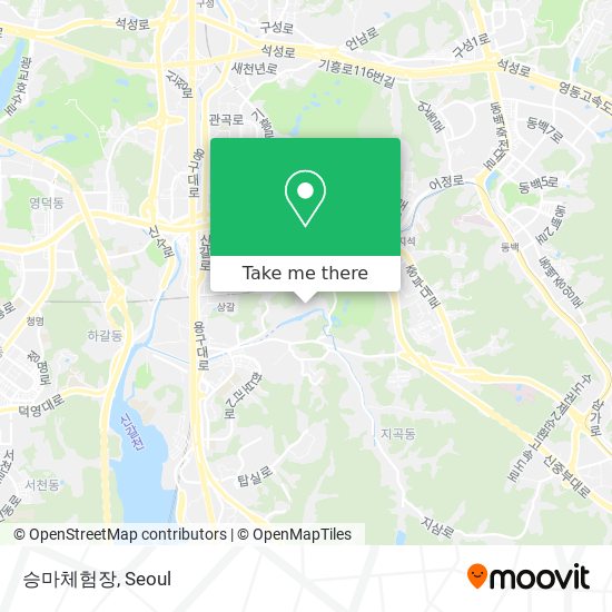 승마체험장 map