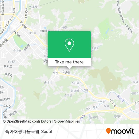 숙아채콩나물국밥 map