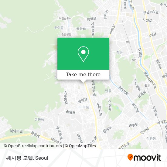 쎄시봉 모텔 map