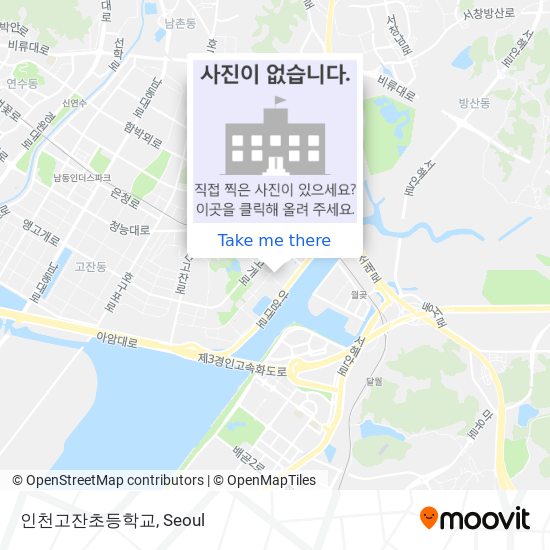 인천고잔초등학교 map