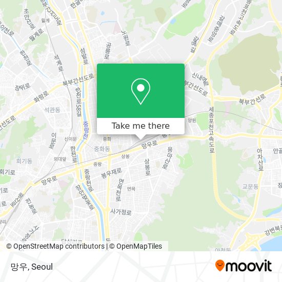 망우 map