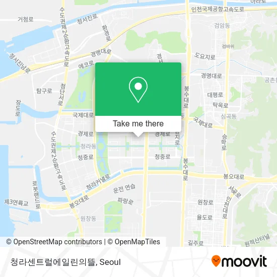 청라센트럴에일린의뜰 map
