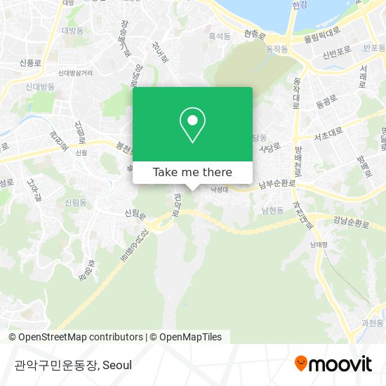 관악구민운동장 map