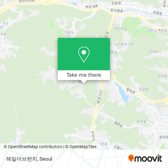 해밀더브런치 map