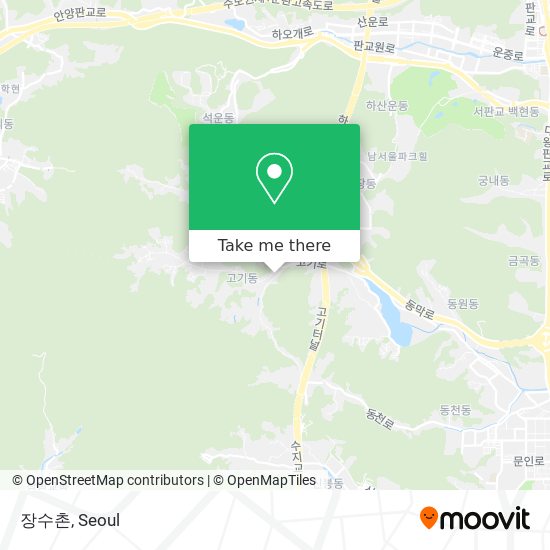 장수촌 map