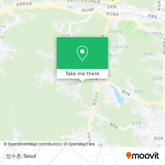 장수촌 map
