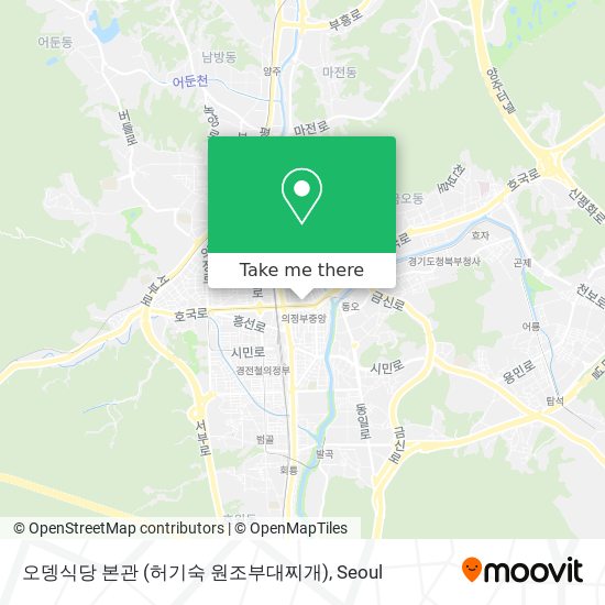 오뎅식당 본관 (허기숙 원조부대찌개) map