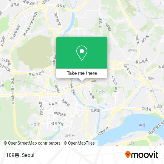 109동 map