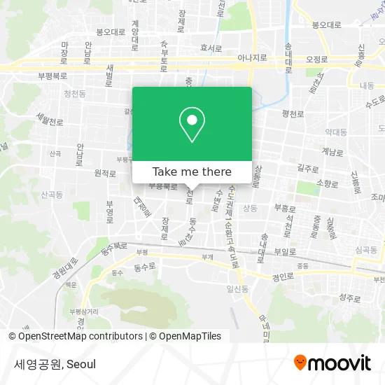 세영공원 map