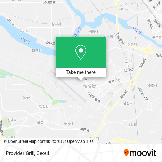 Provider Grill map