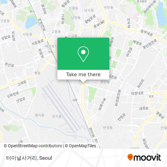 터미널사거리 map