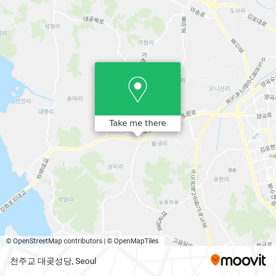 천주교 대곶성당 map