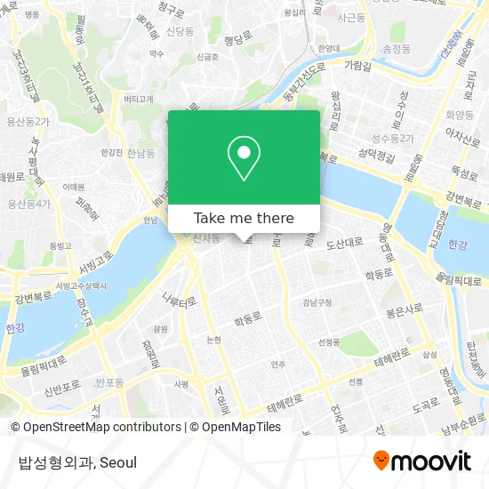 밥성형외과 map