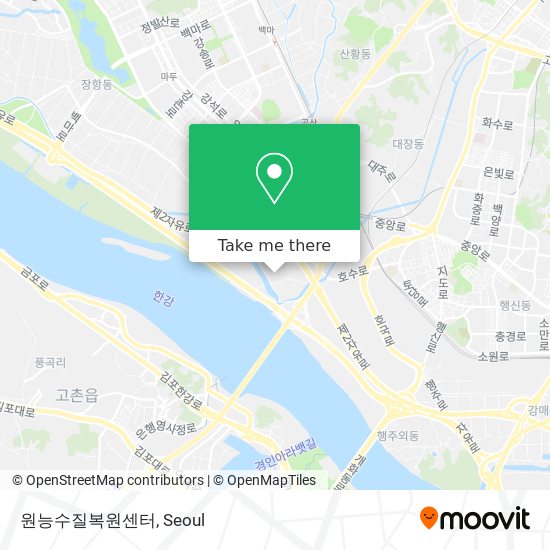 원능수질복원센터 map