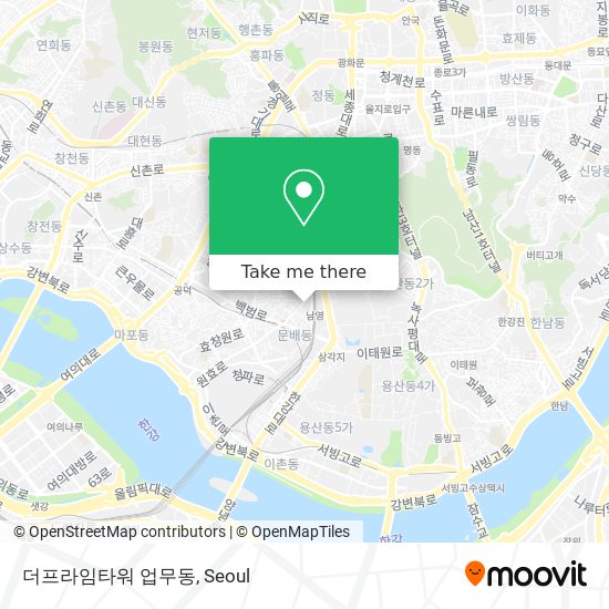 더프라임타워 업무동 map