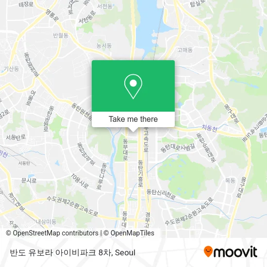 반도 유보라 아이비파크 8차 map