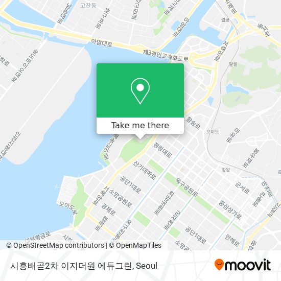 시흥배곧2차 이지더원 에듀그린 map